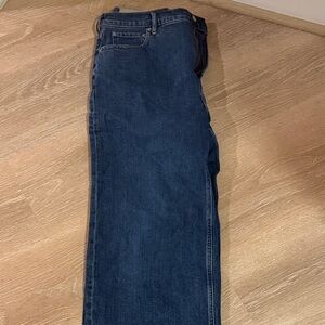 Everlane Women's Dark Blue Ankle Jeans